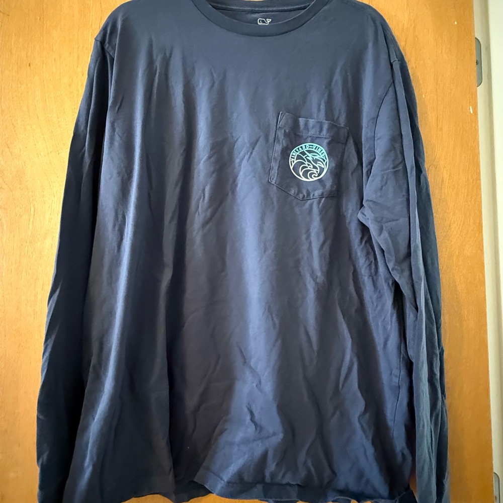Vineyard Vines Blue Swordfish Long Sleeve Tee XL